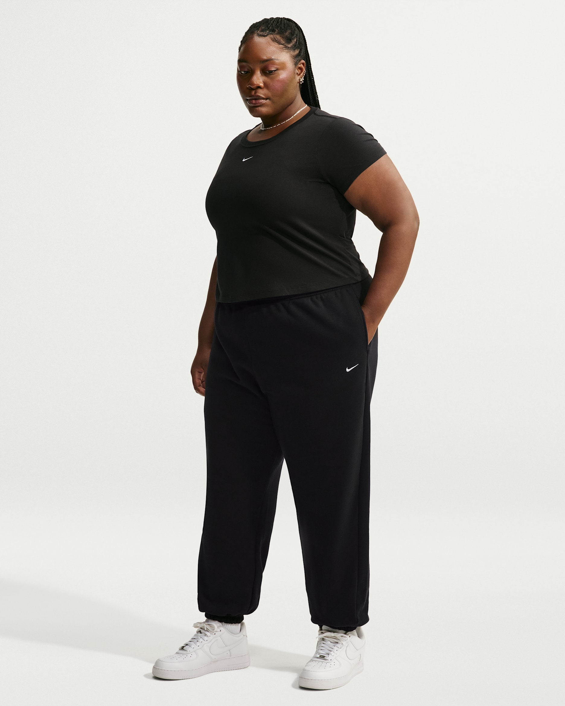 Nike Studio Fleece Medium Weight Women's Oversized High-Rise